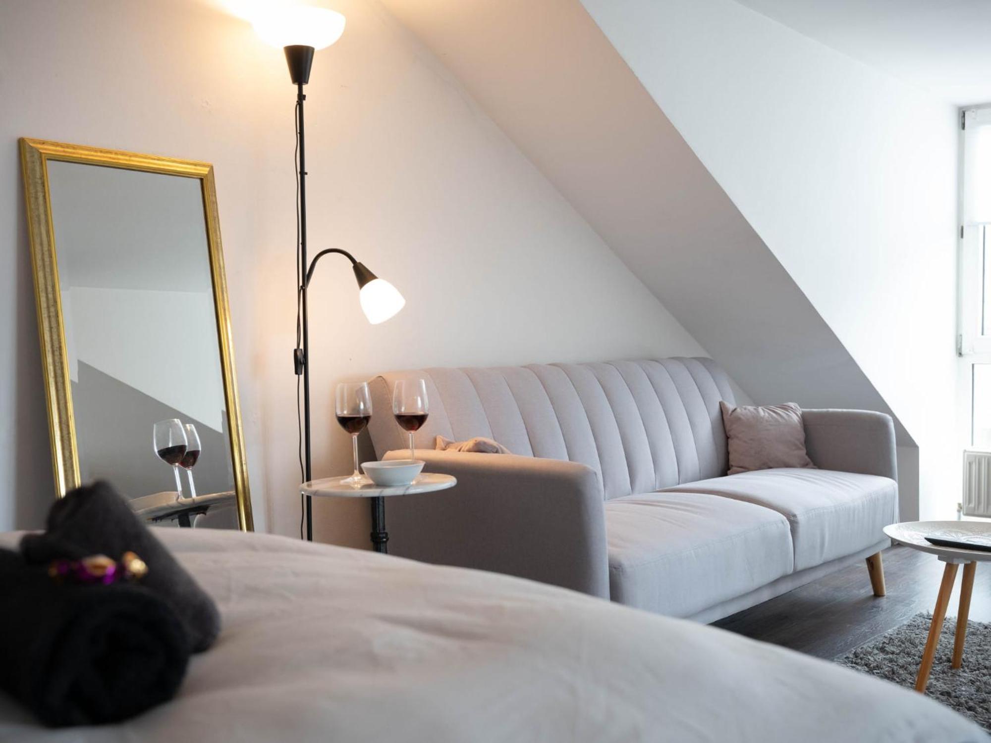 Studio Mit Balkon โคบวร์ก ภายนอก รูปภาพ